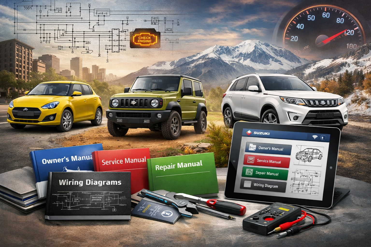 Suzuki - Wiring Diagrams for Electrical Diagnosis